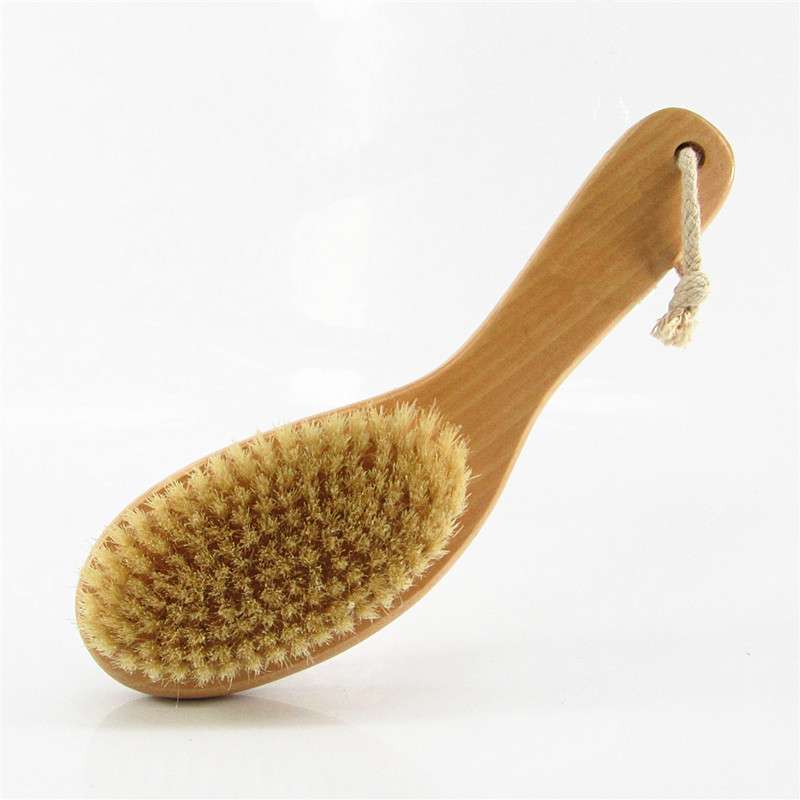 Bamboo wood Bath Massage Brush Bath Brush